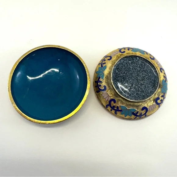 💖 Vintage Cloisonné Trinket Box - Picture 5 of 11